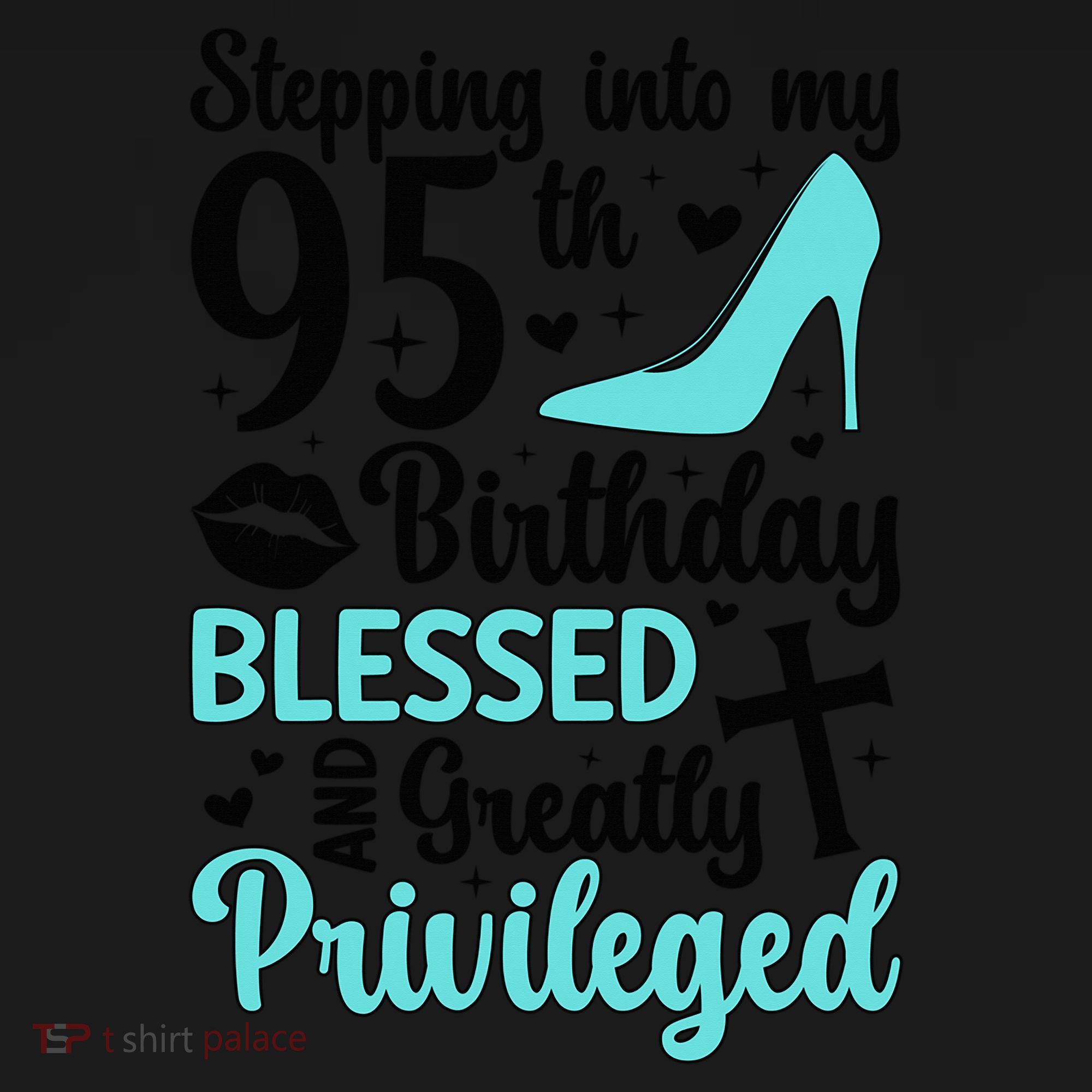 Stepping Into My 95th Birthday 95 Year Old It'S My 95th Bday Toddler Hoodie