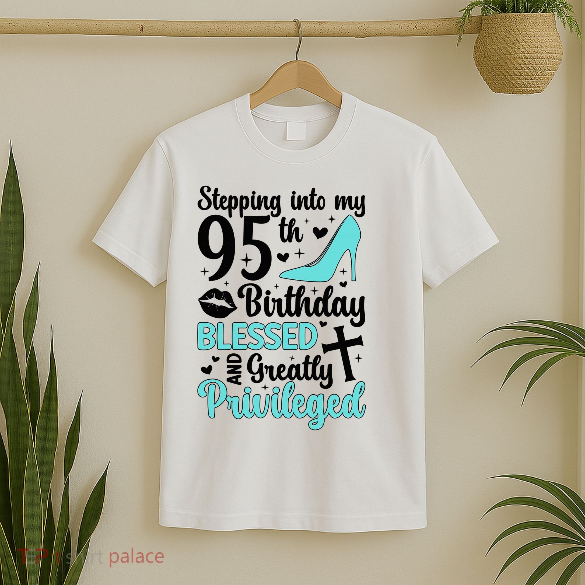 Stepping Into My 95th Birthday 95 Year Old It'S My 95th Bday T-Shirt