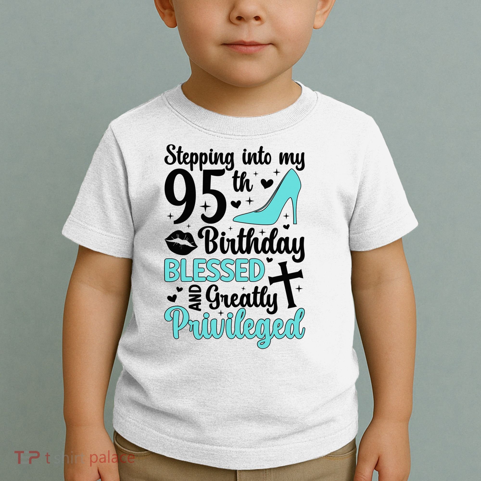 Stepping Into My 95th Birthday 95 Year Old It'S My 95th Bday Toddler T-Shirt