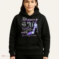 Stepping into my 70th birthday with God's grace & Mercy Hoodie thumb 5