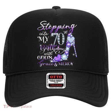 Stepping into my 70th birthday with God's grace & Mercy Hat