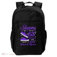 Stepping Into My 63rd Birthday With God's Grace & Mercy Bday Backpack thumb 0