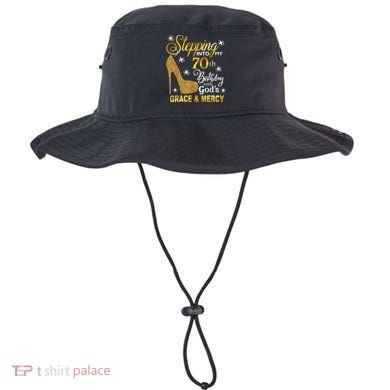 Stepping into my 70th birthday with God's grace & Mercy Bucket Hat