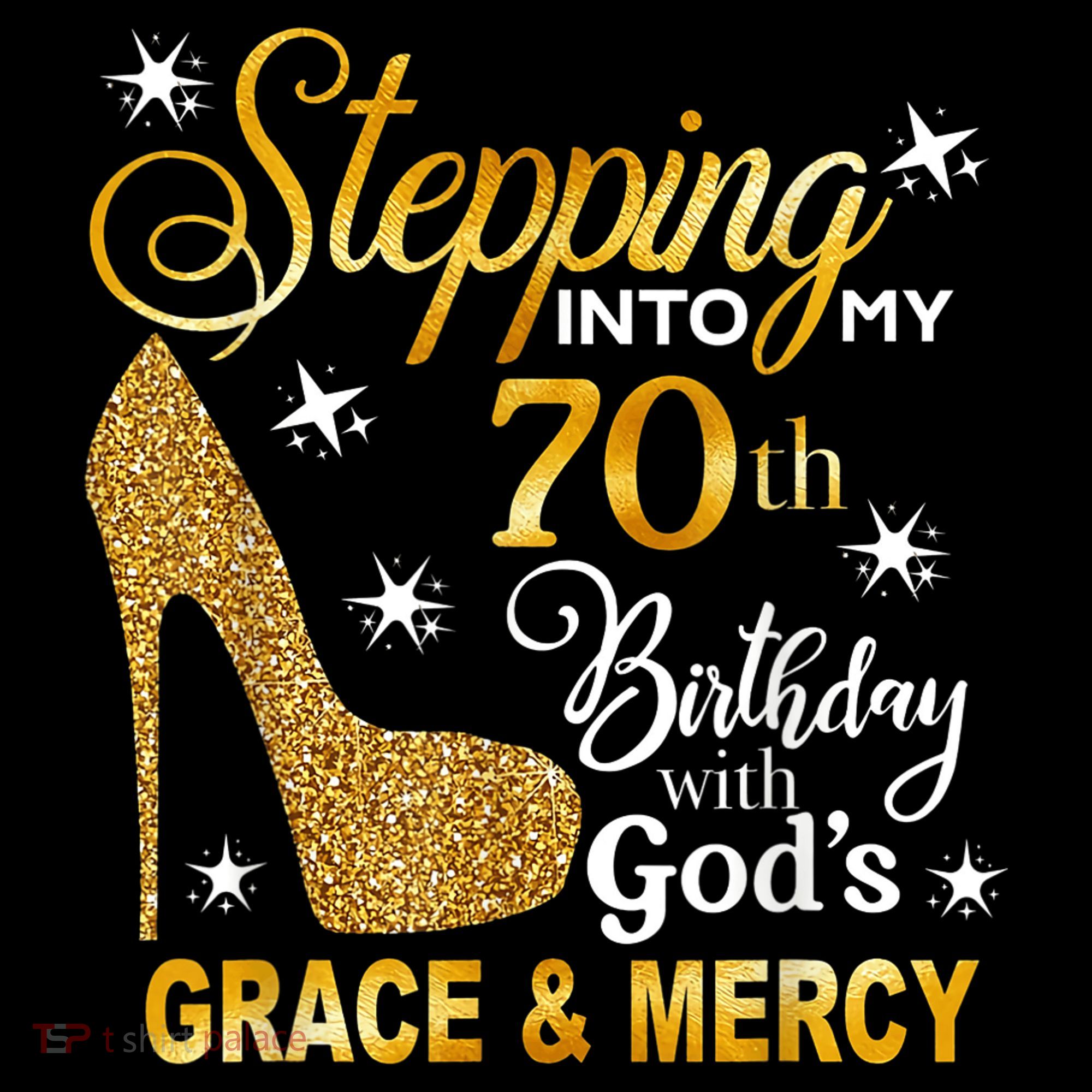 Stepping into my 70th birthday with God's grace & Mercy Women's Hoodie