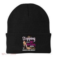 Stepping Into My 95th Birthday With Gods Grace And Mercy Beanie thumb 0