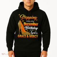 Stepping Into My December Birthday With God's Grace And Mercy Hoodie thumb 2