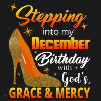 Stepping Into My December Birthday With God's Grace And Mercy Mousepad thumb 1