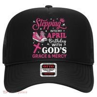 Stepping Into My April Birthday Women Girl Sneakers Hat thumb 0