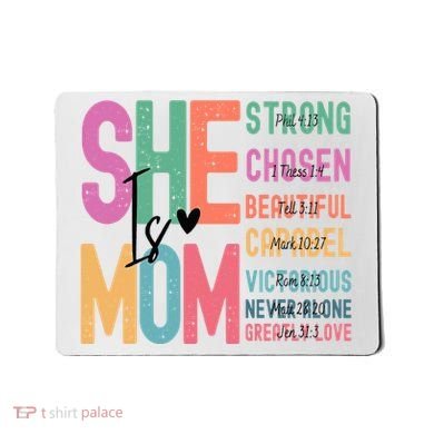 She Is Mom Strong Chosen Beautiful Mousepad