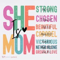 She Is Mom Strong Chosen Beautiful Mousepad thumb 1