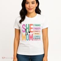 She Is Mom Strong Chosen Beautiful Women's T-Shirt thumb 4