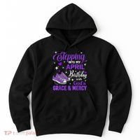 Stepping Into My April Birthday With God's Grace & Mercy Hoodie thumb 0
