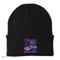 Stepping Into My April Birthday With God's Grace & Mercy Beanie thumb 0