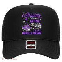 Stepping Into My April Birthday With God's Grace & Mercy Hat thumb 0