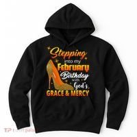 Stepping Into My February Birthday With God's Grace And Mercy Hoodie thumb 0
