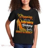 Stepping Into My February Birthday With God's Grace And Mercy Kids T-Shirt thumb 2