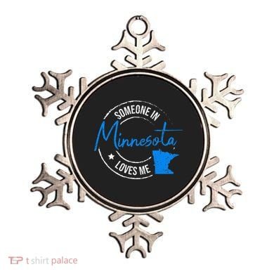 Someone In Minnesota Loves Me Minnesota Ornament