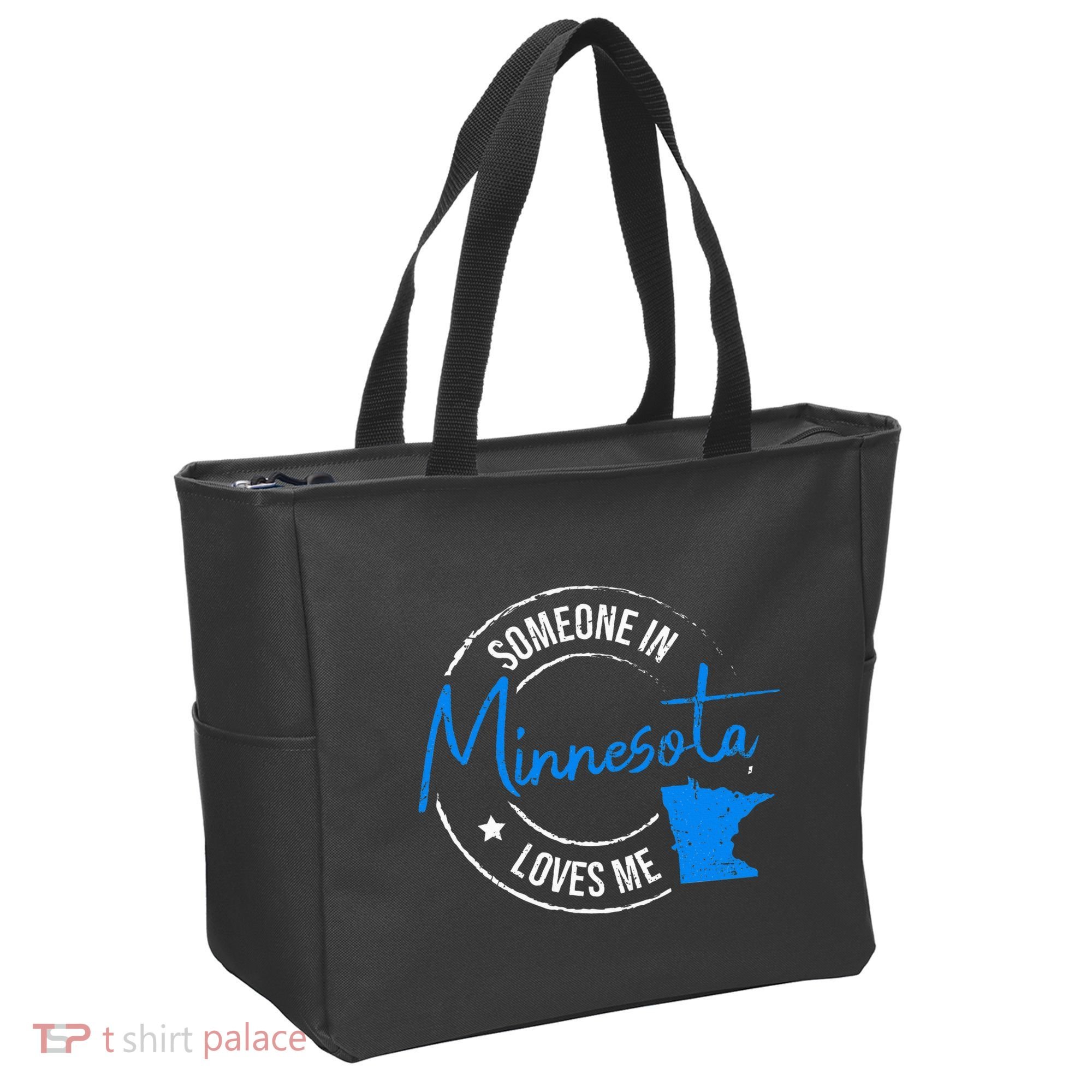 Someone In Minnesota Loves Me Minnesota Tote Bag