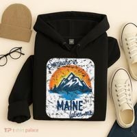 Someone In Maine Loves Me Hoodie thumb 4