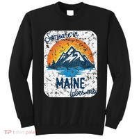 Someone In Maine Loves Me Sweatshirt thumb 0