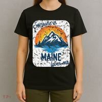 Someone In Maine Loves Me T-Shirt thumb 4