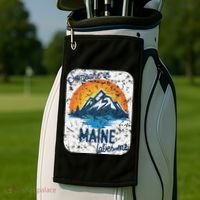 Someone In Maine Loves Me Golf Towel thumb 2