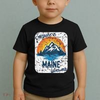 Someone In Maine Loves Me Toddler T-Shirt thumb 2