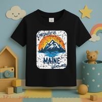 Someone In Maine Loves Me Toddler T-Shirt thumb 3