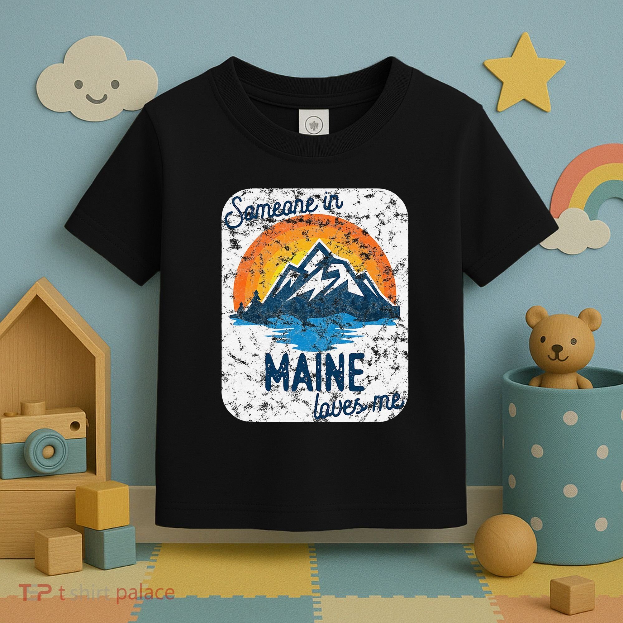 Someone In Maine Loves Me Toddler T-Shirt