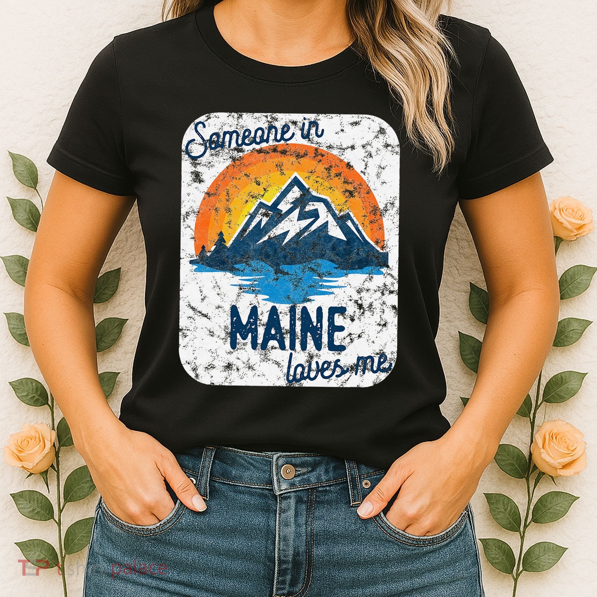 Someone In Maine Loves Me Women's T-Shirt