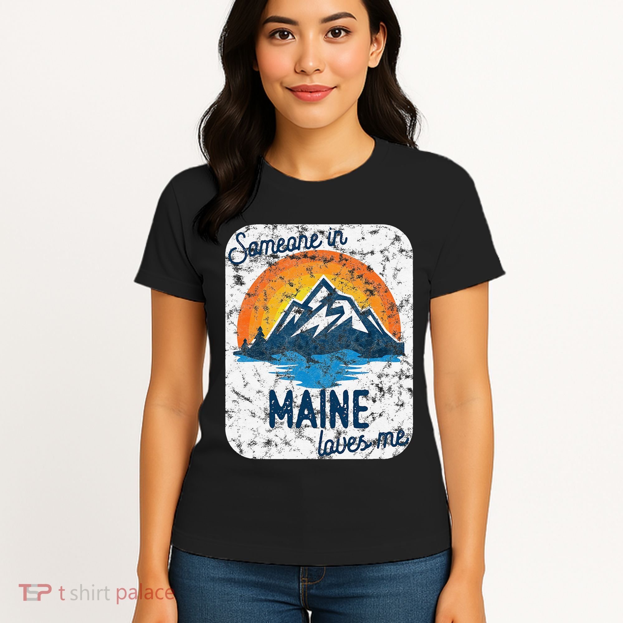 Someone In Maine Loves Me Women's T-Shirt