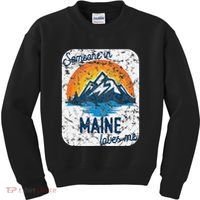 Someone In Maine Loves Me Kids Sweatshirt thumb 0