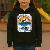 Someone In Maine Loves Me Kids Hoodie thumb 3