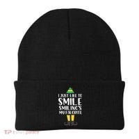 Smiling Is My Favorite Christmas Elf Buddy Beanie thumb 0