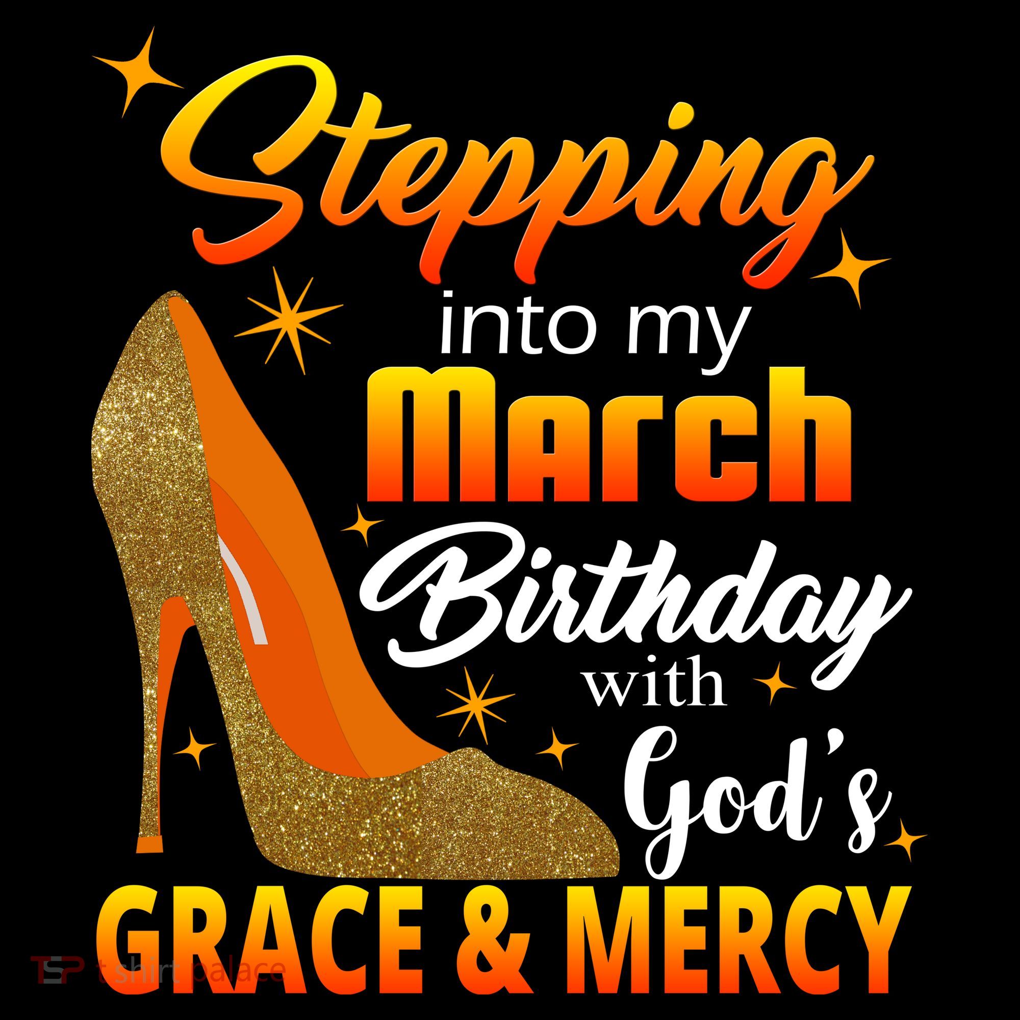 Stepping Into My March Birthday With God's Grace And Mercy Women's Hoodie