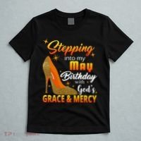 Stepping Into My May Birthday With God's Grace And Mercy T-Shirt thumb 5