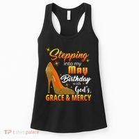 Stepping Into My May Birthday With God's Grace And Mercy Women's Tank Top thumb 0