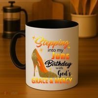 Stepping Into My June Birthday With God's Grace And Mercy Coffee Mug thumb 4