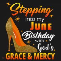 Stepping Into My June Birthday With God's Grace And Mercy Coaster thumb 2