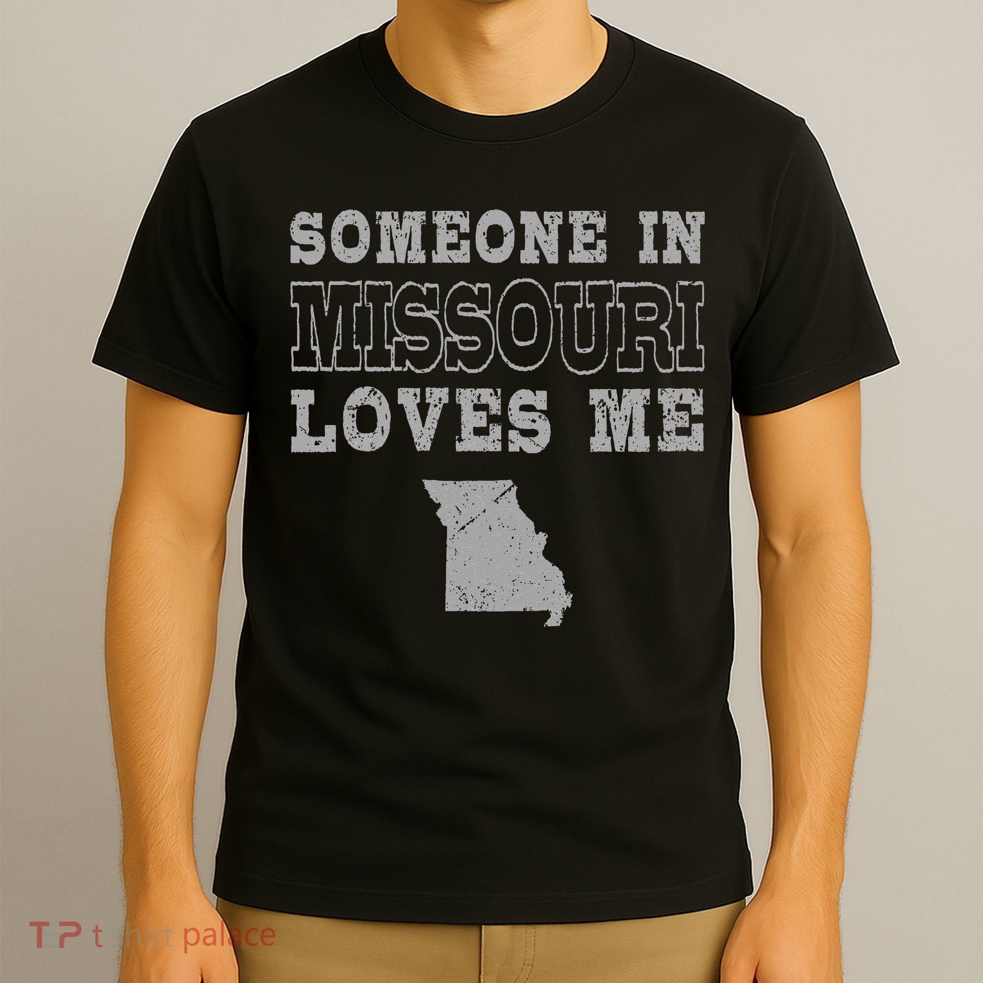 Someone In Missouri Loves Me Vintage Us State T-Shirt