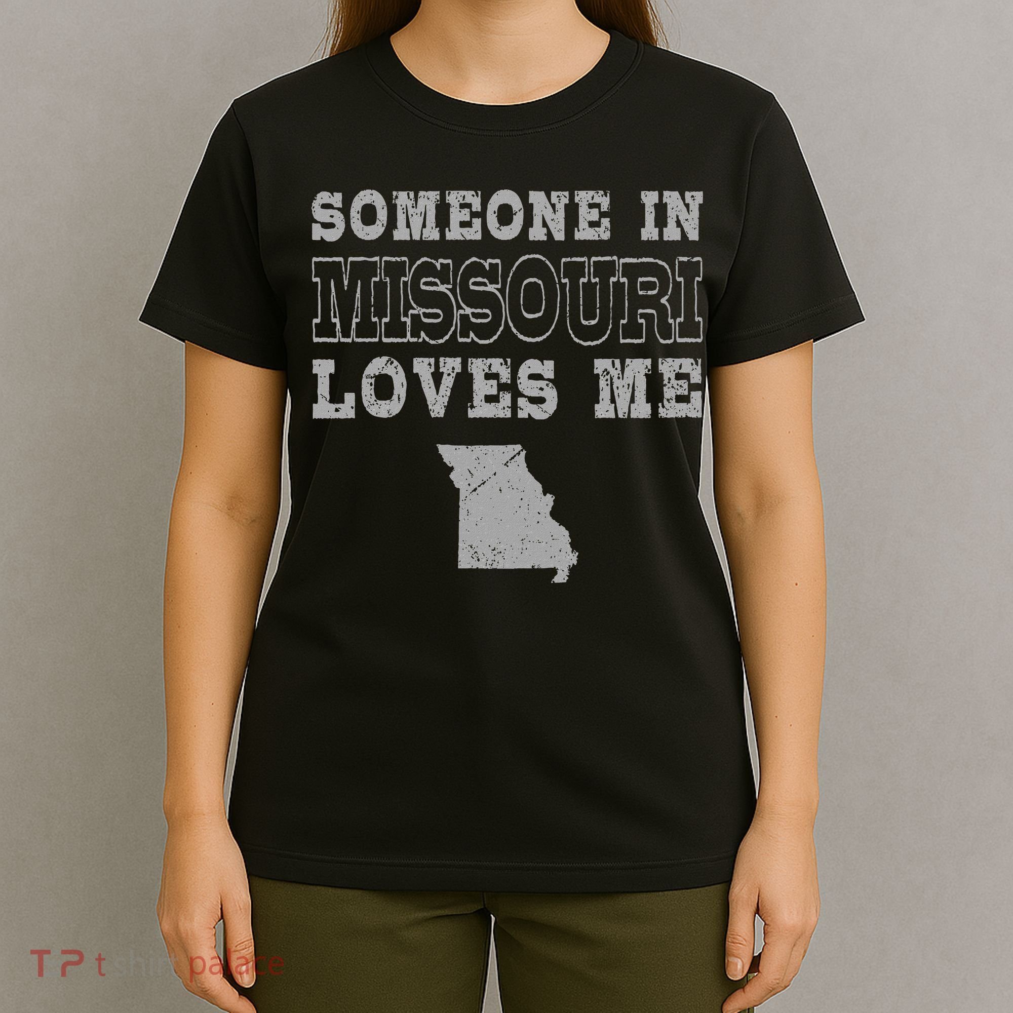 Someone In Missouri Loves Me Vintage Us State T-Shirt