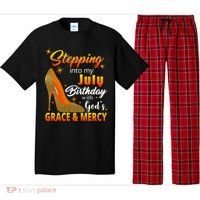 Stepping Into My July Birthday With God's Grace And Mercy Pajama Set thumb 0