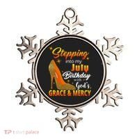 Stepping Into My July Birthday With God's Grace And Mercy Ornament thumb 0
