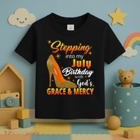 Stepping Into My July Birthday With God's Grace And Mercy Toddler T-Shirt thumb 3