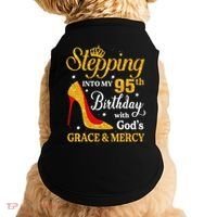 Stepping Into My 95th Birthday Gift Women 95 Year Old Doggie Tank thumb 0