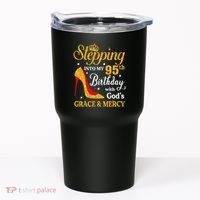 Stepping Into My 95th Birthday Gift Women 95 Year Old Tumbler thumb 0