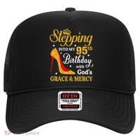 Stepping Into My 95th Birthday Gift Women 95 Year Old Hat thumb 0