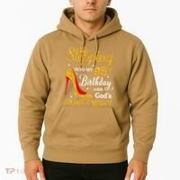 Stepping Into My 95th Birthday Gift Women 95 Year Old Hoodie thumb 2