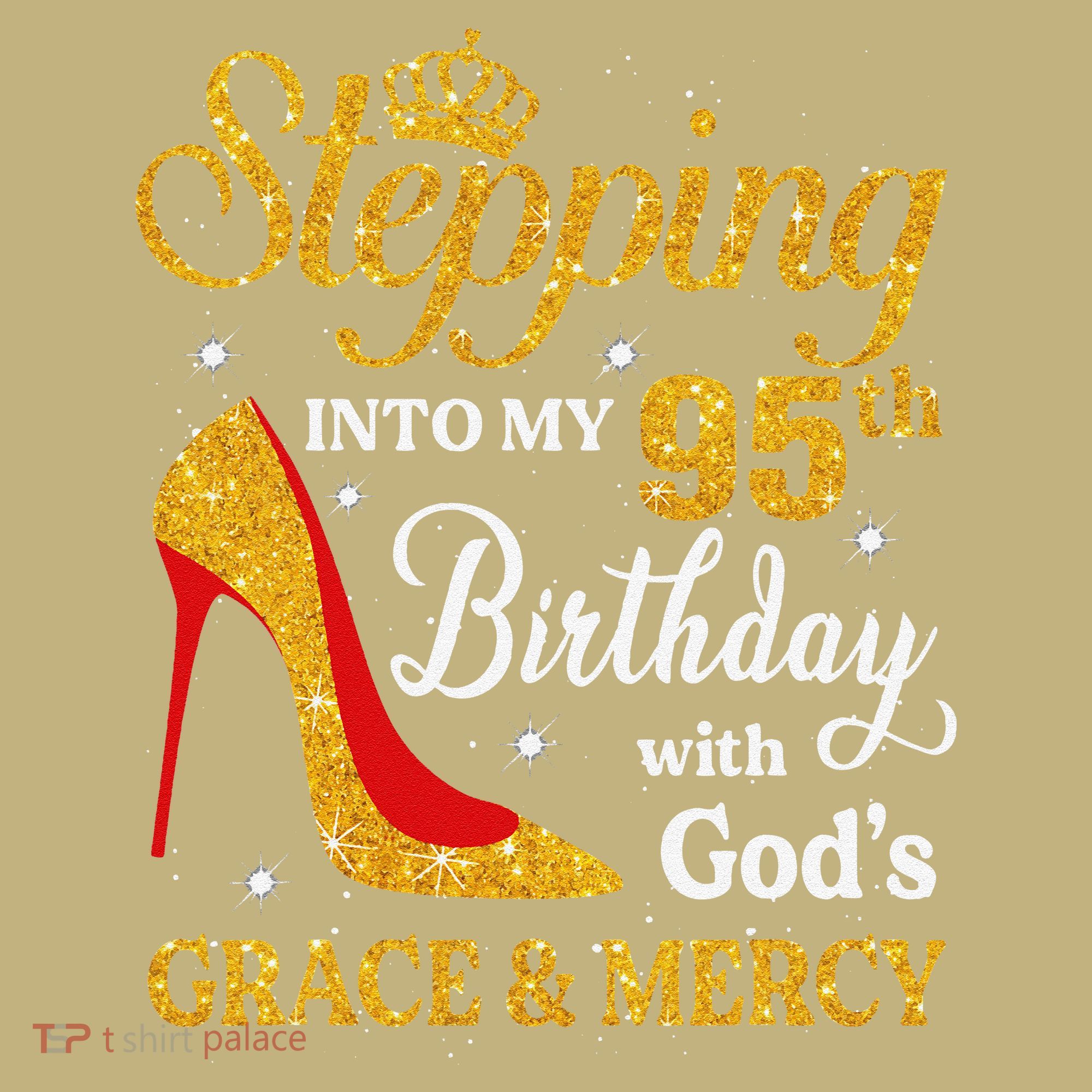 Stepping Into My 95th Birthday Gift Women 95 Year Old Mousepad