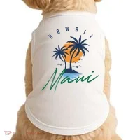 Summer In Maui Hawaii Doggie Tank thumb 0